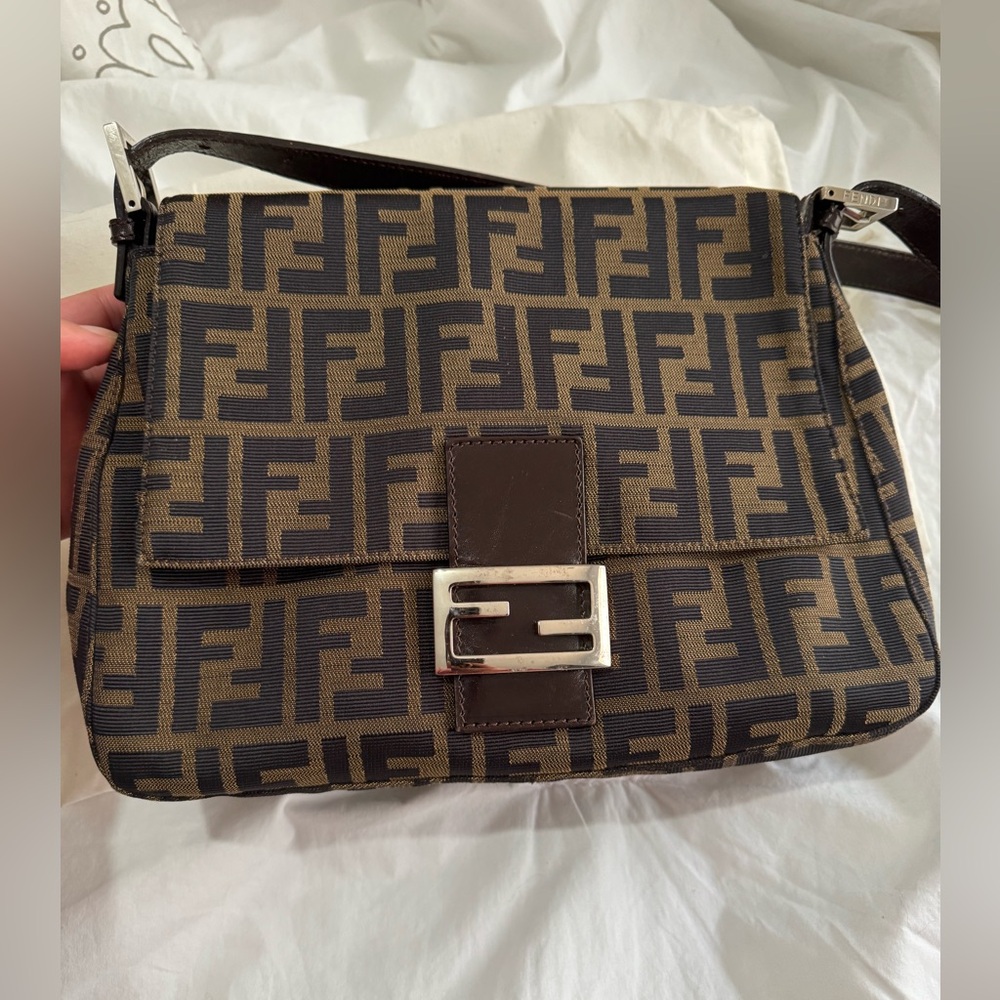 Fendi Mama Baguette Shoulder Bag